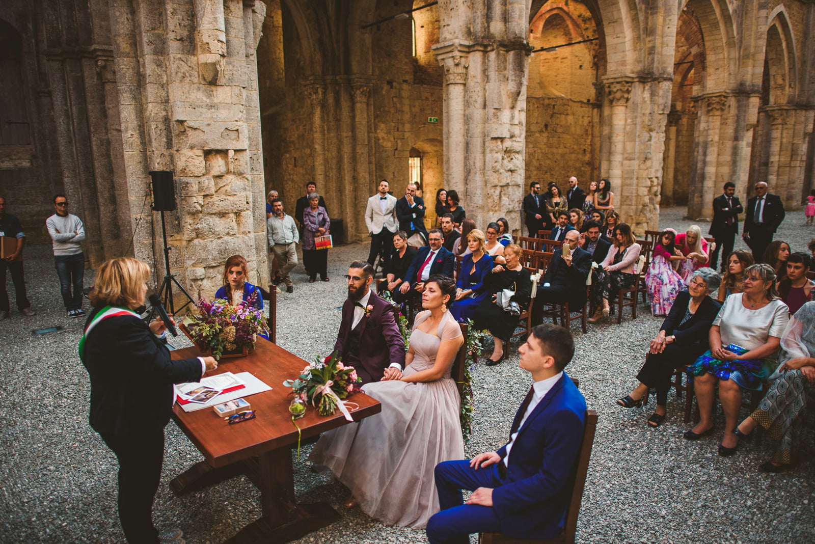 San Galgano Abbey, Rock Wedding at San Galgano Abbey &#8211; Federico Pannacci Wedding Photographer, Federico Pannacci