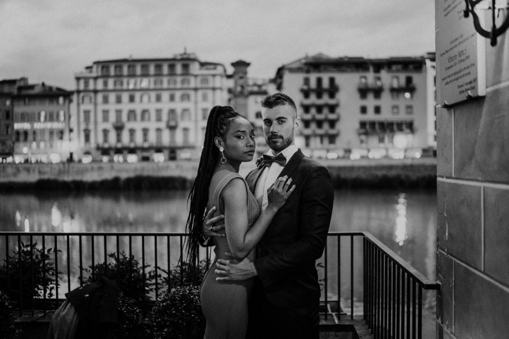 Engagement in Florence, Engagement in Florence at The Rose Garden, Federico Pannacci